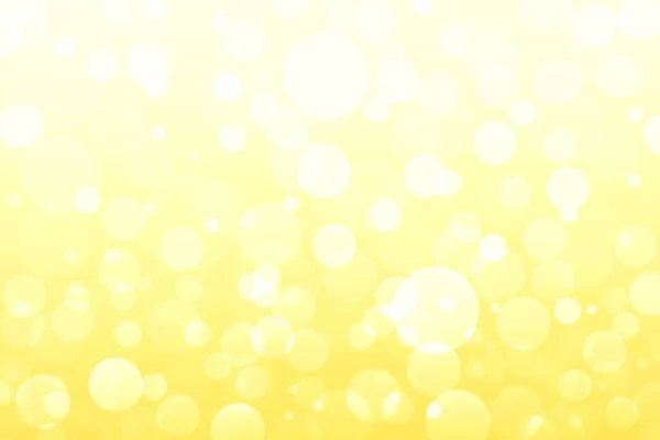 Abstract yellow, golden lights, bokeh background — Stock Photo, Image