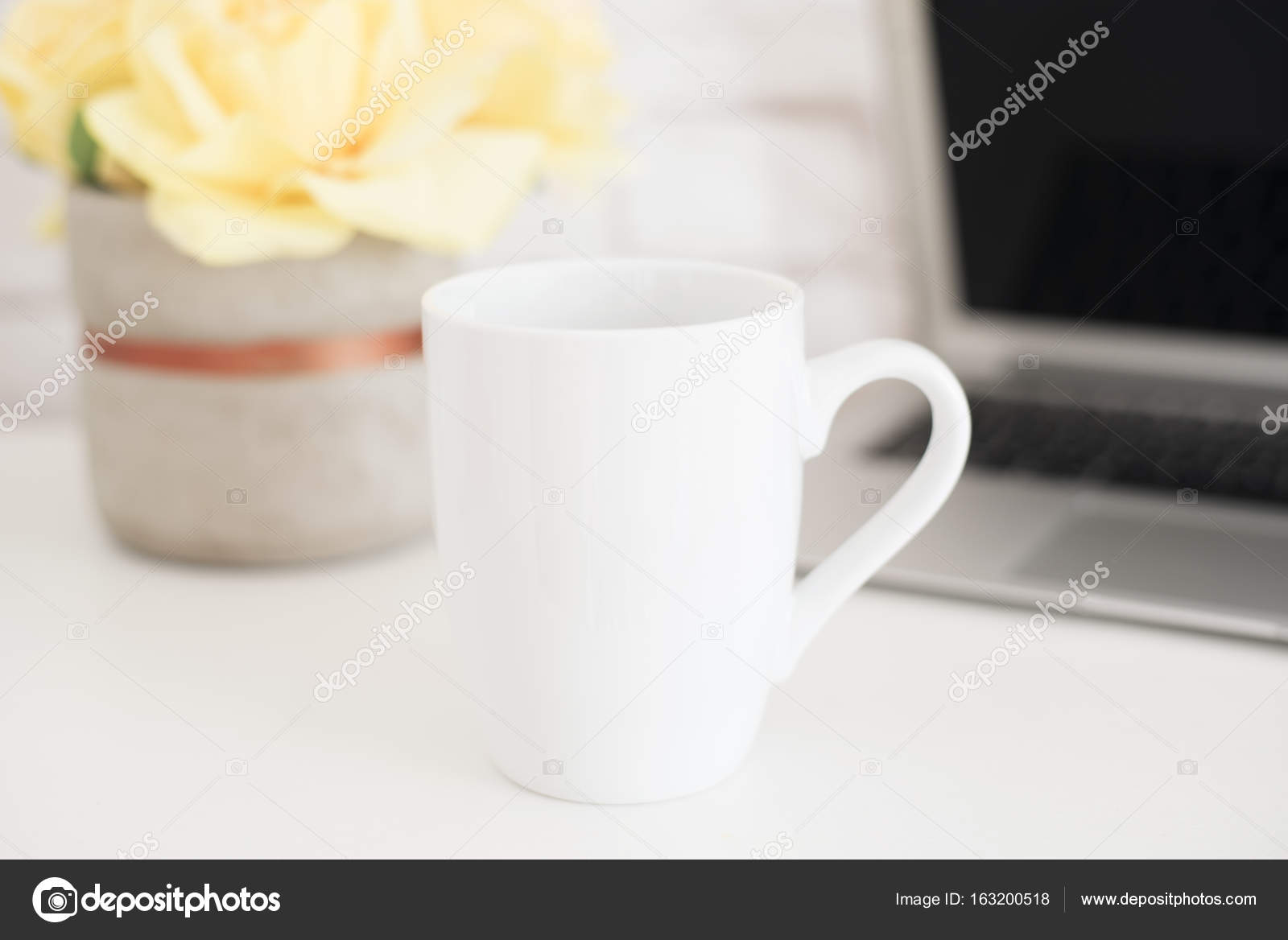 Download Mug Mockup Coffee Cup Template Coffee Mug Printing Design Template White Mug Mockup Blank Mug Styled Stock Product Image Styled Stock Photography White Coffee Cup And Rose Flower Stock Photo Image