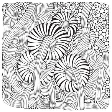 Boyama kitabı için desen