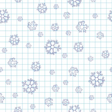 Anahat kış kar taneleri