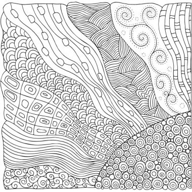 Siyah ve beyaz fantezi resim