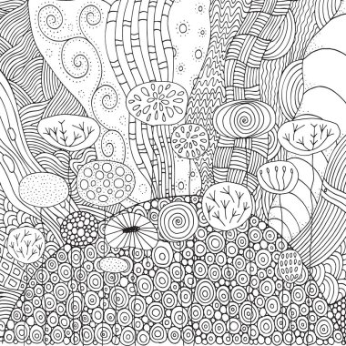 fantezi resim çiçekli