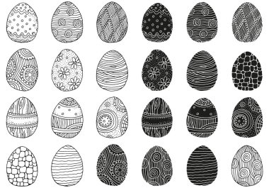 Paskalya yumurtaları ile desen