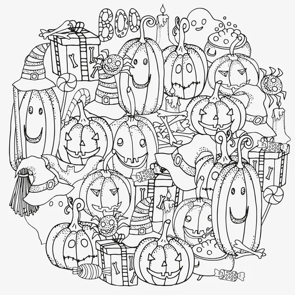 Pattern for coloring book. — Stock Illustration Pattern for coloring book. Vector Graphics