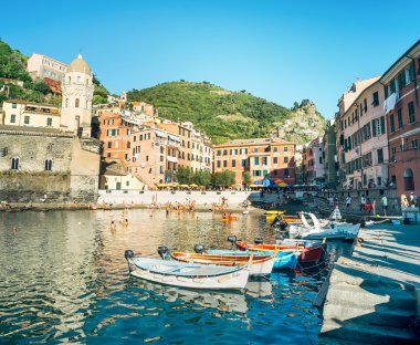 Vernazza Liman Panoraması