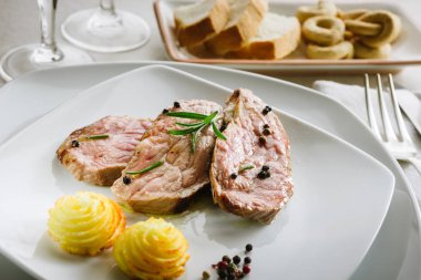 Izgara et dilimleri.