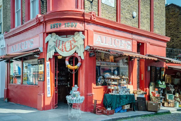 Alice's shop van Portobello Road — Stockfoto