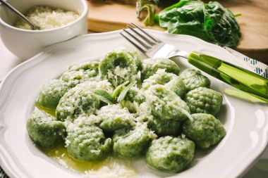 el yapımı Patates gnocchi