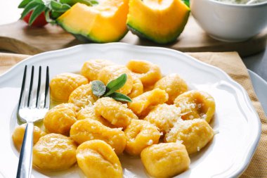 el yapımı Patates gnocchi