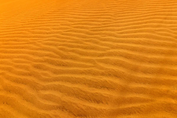 Dettaglio di dune di sabbia nel deserto — Foto Stock