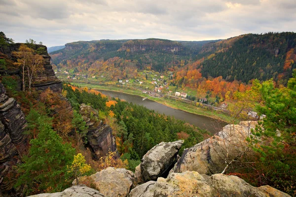 Parque Nacional Ceske Svycarsko — Fotografia de Stock