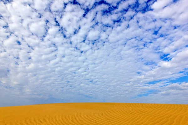 Zomer Droog Landschap Afrika Zwarte Kiezelstenen Zandgolven Wilde Natuur Dunas — Stockfoto