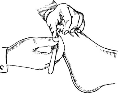 Vintage resmi pedikür yap