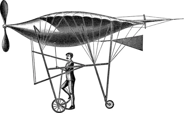 ビンテージ イメージ古代航空機 — ストック写真