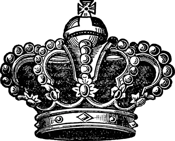 Винтажная корона — стоковое фото