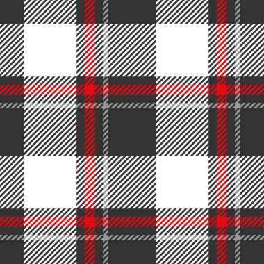 Tartan seamless modeli. Ekose doku vektör.