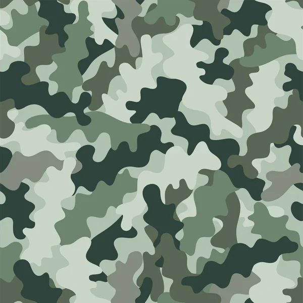 Camouflage seamless pattern. Vector — Stock Vector