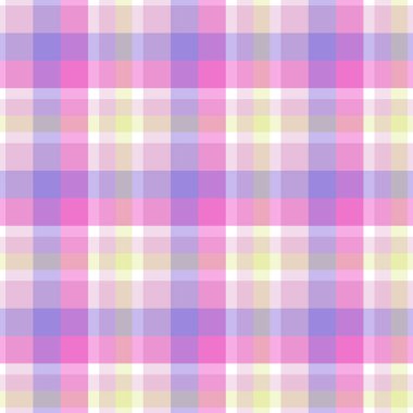 Vintage ekose seamless modeli. Vektör