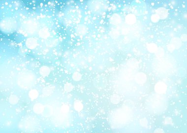 Karlı kış arka plan. Vektör eps10