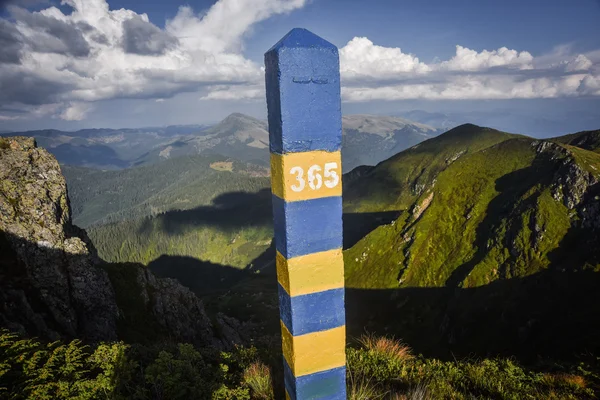 Ukrainian state border marker