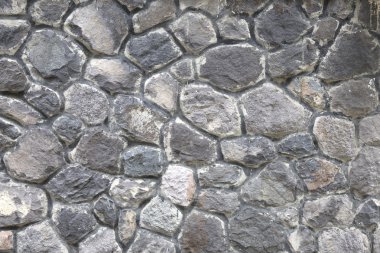 Kaya dokusu arkaplan yakın plan, gri taş duvar