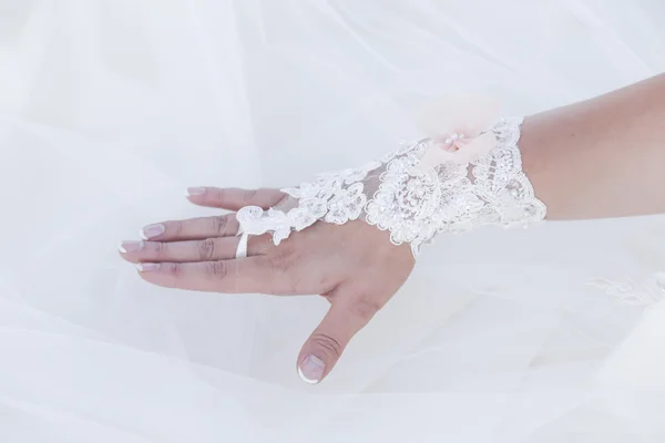Hand Bride Wedding Ring — Stock Photo, Image