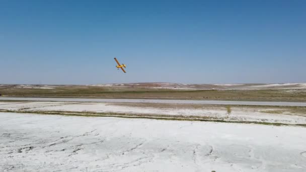 Sivrihisar Eskisehir Turecko Května 2020 Sivrihisar Airshows Shg Sivrihisar Hava — Stock video