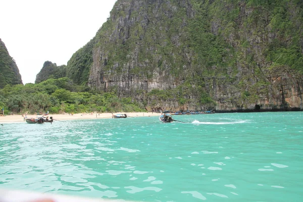 เกาะเจมส บอนด เกาะเจมส บอนด ใกล ประเทศไทย สถานท องเท ยวท อเส — ภาพถ่ายสต็อก