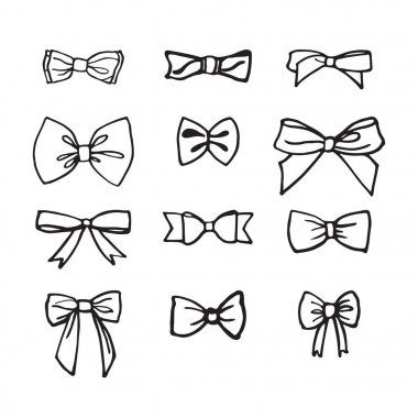 Yay kümesi. Vektör çizim.