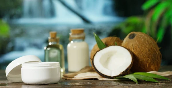 Свежий питательный кокос — стоковое фото