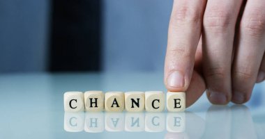 Genç işadamı el kelime 