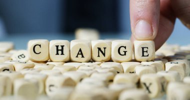 Genç işadamı el kelime 