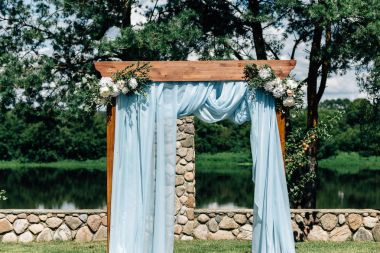 Açık düğün süslemeleri