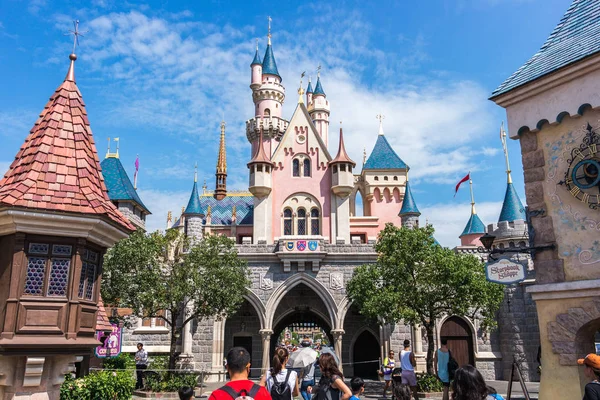 Disneyland main street — Stock Photo, Image