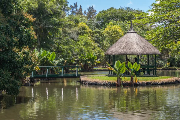 Botanischer Garten der Pamplemousses — Stockfoto