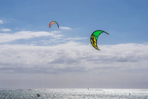 Kite surfen, Mauritius — Stockfoto