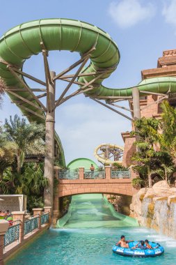 Aquaventure'den waterpark Dubai, Birleşik Arap Emirlikleri