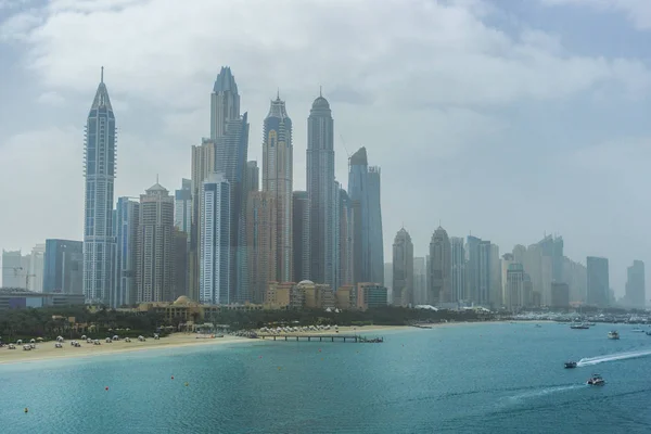Вид Dubai Marina в Дубаї, ОАЕ — стокове фото
