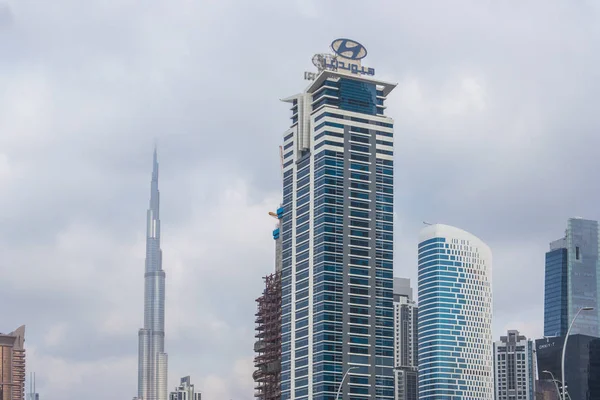 Центр міста хмарочосів, Дубаї, ОАЕ — стокове фото