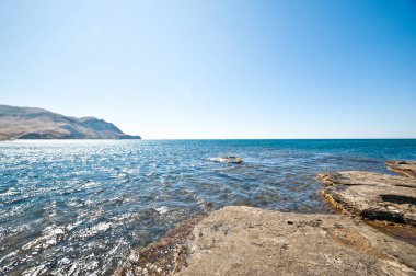 Meganom dağ sırası manzarası, Kırım