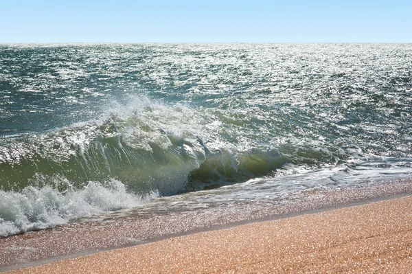 Stormachtige zeezicht — Stockfoto