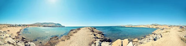 Meganom Cordillera Vista Panorámica Crimea — Foto de Stock