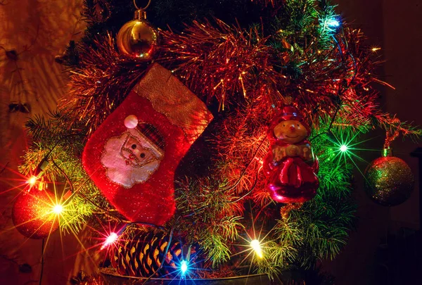 Kerstboom speelgoed — Stockfoto