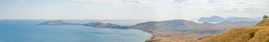 Beautiful Crimean mountain landscape