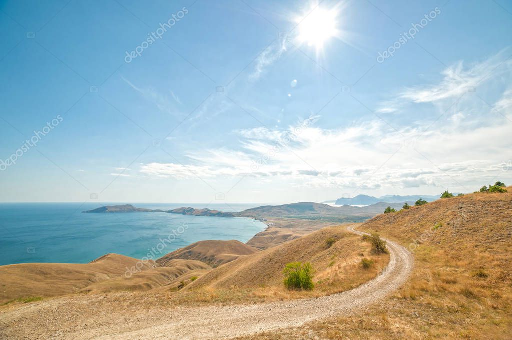 Beautiful Crimean mountain 