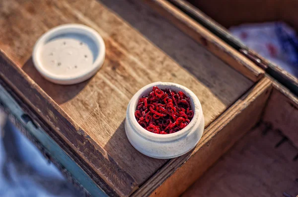-Balık tutmak için bloodworm