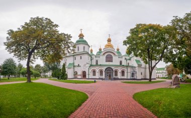Ulusal Sanctuary Sophia Kiev panoramik Meydanı