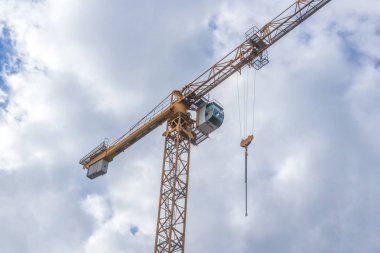 İnşaat vinç görünümü