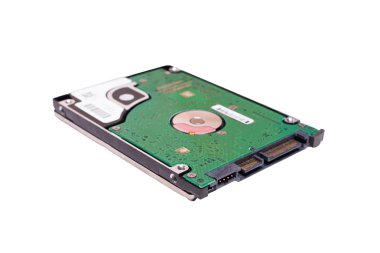 2,5 inç laptop sata sabit sürücü izole 