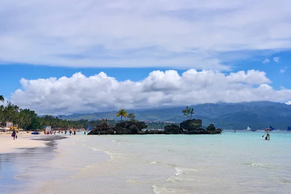 Ilha de Boracay Grotto, Willy 's Rock, - Famoso e controverso — Fotografia de Stock